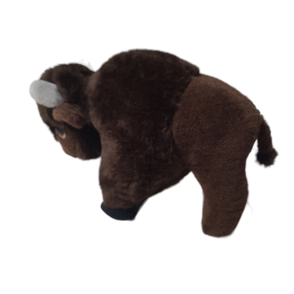 ANIMAL Fair Inc. 12” Buffalo Plush, Vintage 1970’s Made For Kleinhans - Picture 2 of 8